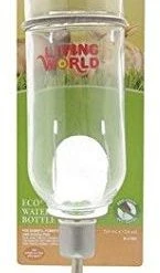 Mia's Pet Supply : Living World Eco + Water Bottle, 12-Ounce : Pet Water Bottles