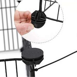 Tespo Pet Playpen - Portable Metal Wire Small Animal Cage for Indoor Use by Mia's Pet Supply 8 Mia's Pet Supply : Tespo Pet Playpen, Small Animal Cage Indoor Portable Metal Wire Yd Fence