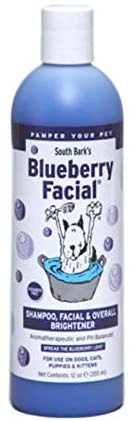 Mia's Pet Supply: South Bark Blueberry Facial for Dogs & Cats - 12oz | Pet Hygiene Care 1 Mia's Pet Supply : South Bark's Blueberry Facial 12oz Hygiene