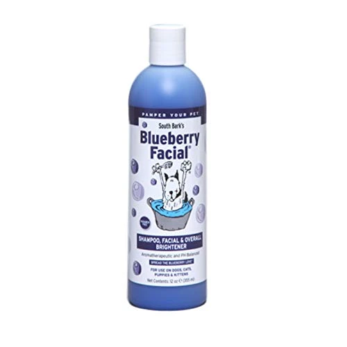 Mia's Pet Supply: South Bark Blueberry Facial for Dogs & Cats - 12oz | Pet Hygiene Care 2 Mia's Pet Supply : South Bark's Blueberry Facial 12oz Hygiene