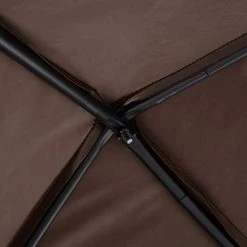 Mia's Pet Supply PawHut Lockable Dog House Kennel With Water-Resistant Roof For Small And Medium Sized Pets, 4.6' X 4.6' X 5'