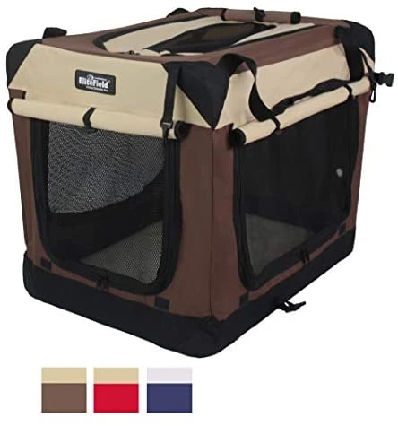 Mia's Pet Supply EliteField 3-Door Folding Soft Dog Crate - Indoor & Outdoor Travel Pet Home 11 Mia's Pet Supply EliteField 3-Door Folding Soft Dog Crate, Indoor & Outdoor Pet Home Travel