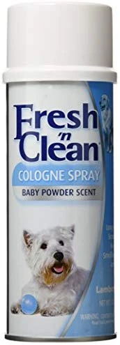 Lambert Kay Fresh Floral Scent Pet Baby Powder Cologne Spray for Cats & Dogs, 6-Ounce - Mia's Pet Supply 3 Mia's Pet Supply Lambert Kay Fresh Floral Scent Pet Baby Powder Cologne Spray, 6-Ounce