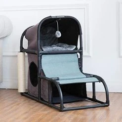 Mia's Pet Supply CO-Z 4 In 1 Multi-Functional Cat Tree Condo Furniture