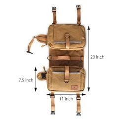 Mia's Pet Supply Leashes And Harness : Dog Hiking Saddle Bag