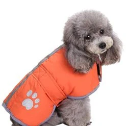 Mia's Pet Supply Loft Reversible Winter Fleece Pet Vest Waterproof Dog Jacket Apparel