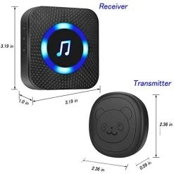 Mia's Pet Supply EverNary Dog Door Bell Wireless Doggie Doorbells For Potty Training