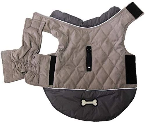Mia's Pet Supply Reversible Dog Coats for Small Dogs - Waterproof, Warm, Cotton Apparel 10 Mia's Pet Supply Reversible Dog Coats For Small Dogs Waterproof Warm Cotton Apparel
