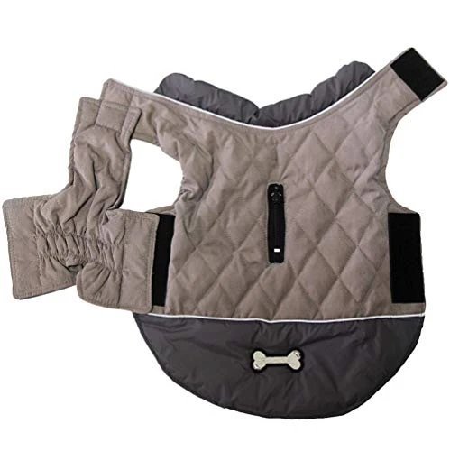 Mia's Pet Supply Reversible Dog Coats for Small Dogs - Waterproof, Warm, Cotton Apparel 2 Mia's Pet Supply Reversible Dog Coats For Small Dogs Waterproof Warm Cotton Apparel