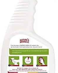 Nature's Miracle Cage Cleaner 24 Fl Oz - Small Animal Formula | Rabbit & Small Pet Accessories 6 Mia's Pet Supply Nature's Miracle Cage Cleaner 24 Fl Oz, Small Animal Formula,