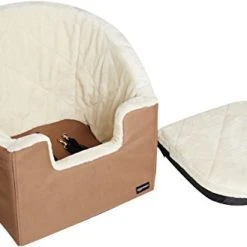 Mia's Pet Supply Pet Car Booster Bucket Seat-Dog Car Seat- 18 X 18 X 16 Inches Travel