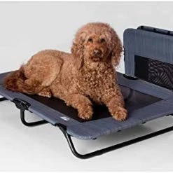 Mia's Pet Supply Elevated Pet Cot Bed - No Assembly Required, Durable & Comfortable for Cats & Dogs 18 Mia's Pet Supply Pet Gear Lifestyle Pet Cot Elevated Bed | No Assembly Required