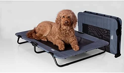 Mia's Pet Supply Elevated Pet Cot Bed - No Assembly Required, Durable & Comfortable for Cats & Dogs 9 Mia's Pet Supply Pet Gear Lifestyle Pet Cot Elevated Bed | No Assembly Required