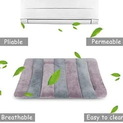 Mia's Pet Supply JoicyCo Dog Bed Large Crate Bed Mat 42" Pet Beds Washable Anti-Slip Bottom Cat Beds Bedding