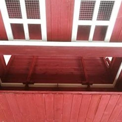 Mia's Pet Supply Omitree Large Wooden Chicken Coop for 4-8 Chickens - Durable Backyard Hen House 14 Mia's Pet Supply Omitree Large Wood Backyard Chicken Coop Hen House 4-8 Chickens