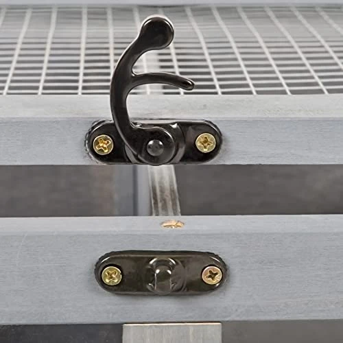 Mia's Pet Supply Wooden Rabbit House & Hamster Cage - Best Price for Small Pets 8 Mia's Pet Supply Rabbit Houses & Accessories PawHut Wooden Hamster Cage Rodent Mouse