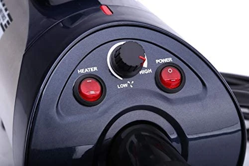 Mia's Pet Supply Adjustable Speed Pet Hair Dryer - 3.2HP Dog Grooming Blower with Heater (Black) | Professional Pet Grooming Tool 3 Mia's Pet Supply NBF Stepless Adjustable Speed Pet Hair Force Dryer Dog Professional Grooming Blower With Heater 3.2HP (Black) : Pet Supplies Hygiene