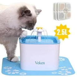 Mia's Pet Supply Veken Automatic Cat Water Fountain Hygiene