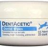 Mia's Pet Supply Hygiene Dechra DentAcetic Dental Wipes For Dogs & Cats (25ct)