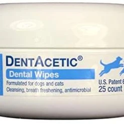 Mia's Pet Supply Hygiene Dechra DentAcetic Dental Wipes For Dogs & Cats (25ct)