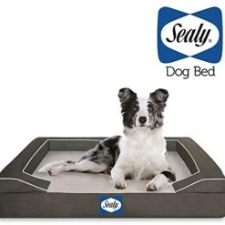 Mia's Pet Supply Bedding Sealy Lux Pet Dog Bed | Quad Layer Technology With Memory Orthopedic Foam