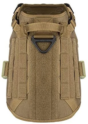 ICEFANG Lightweight Tactical Dog Harness with Handle - Durable K9 Training Vest for Dogs by Mia's Pet Supply 5 Mia's Pet Supply Leashes And Harness ICEFANG Lightweighting Tactical Dog Harness With Handle, K9 Working Training Vest