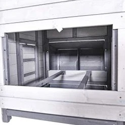 Mia's Pet Supply PawHut Large 100" Solid Wood Deluxe Outdoor Chicken Coop - Durable & Spacious Chicken Cage 17 Mia's Pet Supply PawHut Large 100