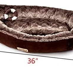 Mia's Pet Supply Bedding JOYELF Orthopedic Dog Bed With Washable Cover Pirate Ship Dog Bed