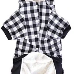 Mia's Pet Supply Apparel PAWZ Road Dog Plaid Coat Pet Winter Clothes