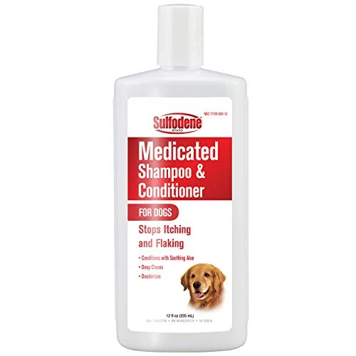 Mia's Pet Supply Sulfodene Medicated Shampoo with Aloe for Dogs & Cats - 12 oz | Best Deal for Pet Hygiene 1 Mia's Pet Supply Hygiene Pet Shampoos : Sulfodene Medicated Shampoo With Aloe, 12-Ounce