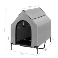 Mia's Pet Supply Houses, Pens & Crates Fit Choice Elevated Dog House, Portable Dog House Crate