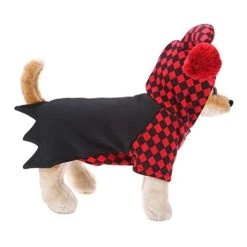 Mia's Pet Supply CozyCabin Dog Halloween Costume, Harley Quinn Cute Dog Costume For Halloween