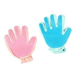Mia's Pet Supply Grooming Glove - Hair Removal Glove for Cats & Dogs | Pet Hygiene Essential 8 Mia's Pet Supply Hygiene Pet Grooming Glove Hair Removal