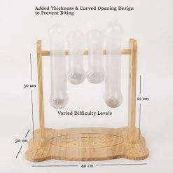 Mia's Pet Supply Interactive Dog Food Puzzle Toy - Treat Dispensing Dogs Slow Feeder