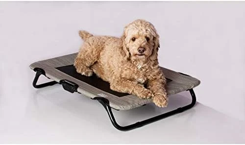 Mia's Pet Supply Elevated Pet Cot Bed - No Assembly Required, Durable & Comfortable for Cats & Dogs 2 Mia's Pet Supply Pet Gear Lifestyle Pet Cot Elevated Bed | No Assembly Required