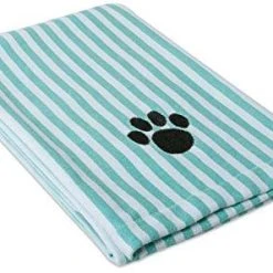 Mia's Pet Supply DII Bone Dry Microfiber Dog Bath Towel with Embroidered Paw Print - Quick Dry & Absorbent 35 Mia's Pet Supply DII Bone Dry Microfiber Dog Bath Towel With Embroidered Paw Print Hygiene
