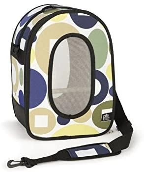 Mia's Pet Supply Soft-Sided Bird Travel Carrier with Perch - Small, Multicolor | Lightweight & Durable Pet Travel Bag 5 Mia's Pet Supply Prevue Pet Products Soft Sided Bird Travel Carrier With Perch Small, Multicolor