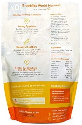 Mia's Pet Supply Chicken Coop Cages - Healthy Natural Grubs for Chickens | Affordable & High-Quality 2 Mia's Pet Supply Chicken Coop Cages Grubblies World Harvest Healthy Natural Grubs For Chickens