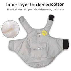 Mia's Pet Supply Doggiekit Dog Cold Weather Costs, Reversible Waterproof Warm Dogs Jacket