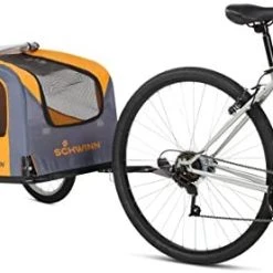 Mia's Pet Supply Schwinn Rascal Bike Pet Trailer for Dogs - Small & Large Breeds, Orange 15 Mia's Pet Supply Schwinn Rascal Bike Pet Trailer, For Small And Large Dogs, Small, Orange