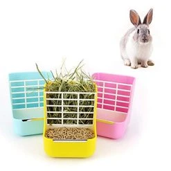 Sxbest Rabbit Feeders Hay Food Bin Feeder for Guinea Pigs & Rabbits | Durable Pet Food Hay Feeder by Mia's Pet Supply 14 Mia's Pet Supply : Sxbest Rabbit Feeders Hay Food Bin Feeder, Food Hay Feeder For Guinea Pig, Rabbit,