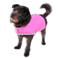 Mia's Pet Supply Loft Reversible Winter Fleece Pet Vest Waterproof Dog Jacket Apparel