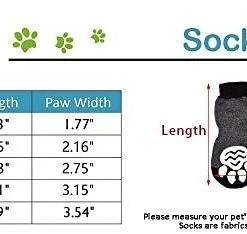Mia's Pet Supply EXPAWLORER Dog Socks Traction Control Anti-Slip
