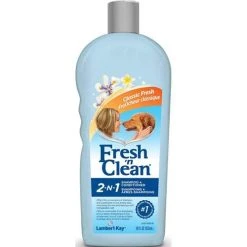 Mia's Pet Supply Fresh N Clean 2 In 1 Shampoo 18 Oz Hygiene