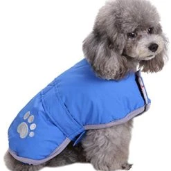 Mia's Pet Supply Loft Reversible Winter Fleece Pet Vest Waterproof Dog Jacket Apparel