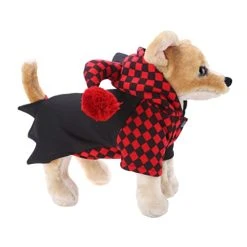 Mia's Pet Supply CozyCabin Dog Halloween Costume, Harley Quinn Cute Dog Costume For Halloween