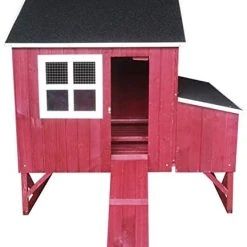 Mia's Pet Supply Chicken Coop Cages Omitree Deluxe Large Backyard Wood Chicken Coop Hen House 4-8 Chickens