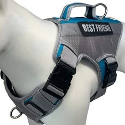 Mia's Pet Supply Working Dog Vest Harness Leashes And Harness