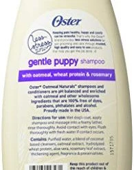 Mia's Pet Supply Hygiene Oster Oatmeal Essentials Shampoo, 18-Ounce, Shed Control