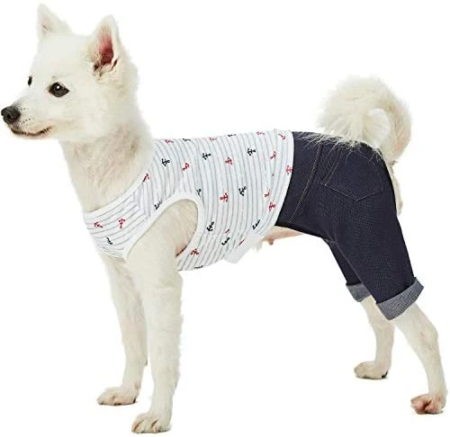 Mia's Pet Supply Patriotic Blueberry Pet Apparel - Pack of 2 Soft & Comfy USA Flag Cat & Dog Outfits 8 Mia's Pet Supply Blueberry Pet Pack Of 2 Soft & Comfy Patriotic Spirit USA Stars Stripes American Flag Apparel